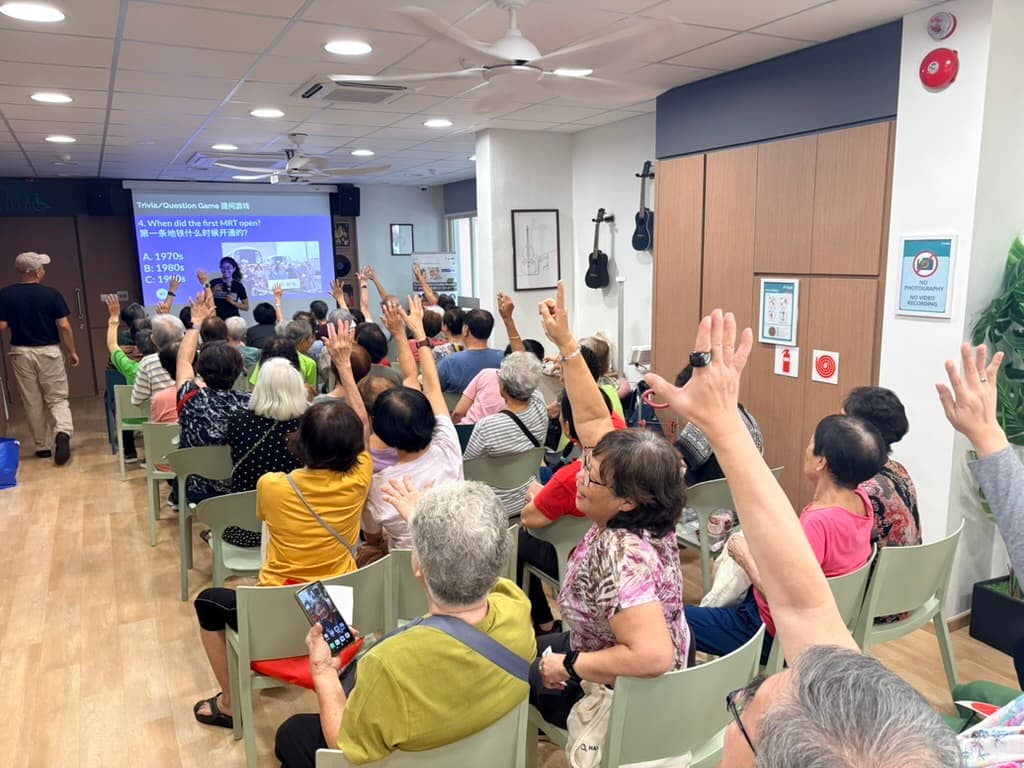 Seniors engage in group events